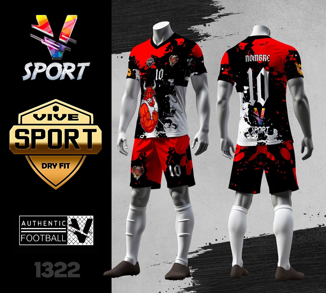 polera y corto sublimado